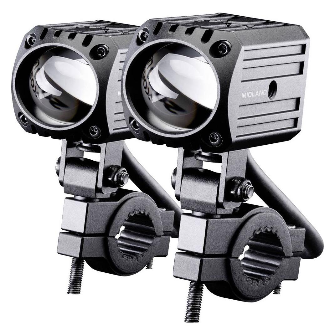 Midland C1700 LED-Scheinwerfer Motorrad (L x B x H) 39 x 63 x 39 mm (C1700)