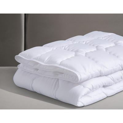Kunstfaserbettdecke FAN "Sanamed 95", weiß, B:155cm L:220cm, Bezug: 100% Polyester. Füllung: 100% Polyester, Bettdecken, kochfest und langlebig