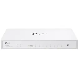 TP-Link 8-Port Gigabit Smart Switch mit Cloudmanagement für Unternehmen (8 Ports), Netzwerk Switch, Schwarz