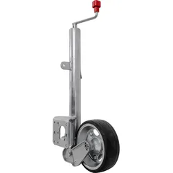 AL-KO 1223638 automatisches Stützrad mit Halterung 500 kg 60 mm 1010–1350 mm