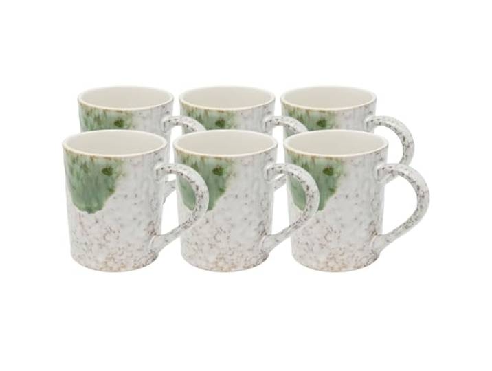 Kare Design Groene Biscotti mokken set van 6