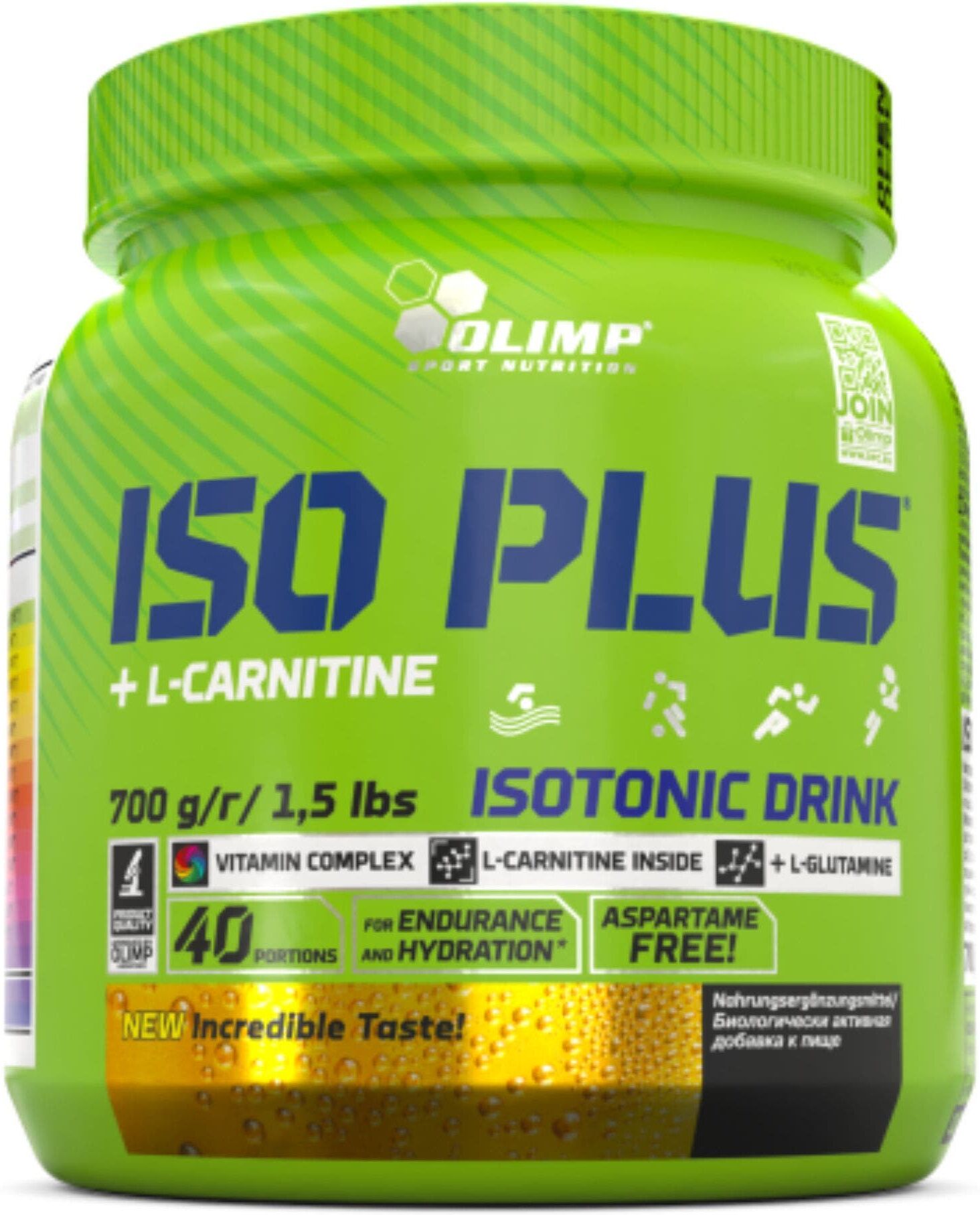 OLIMP Iso Plus + L-Carnitine 700 Grammi 