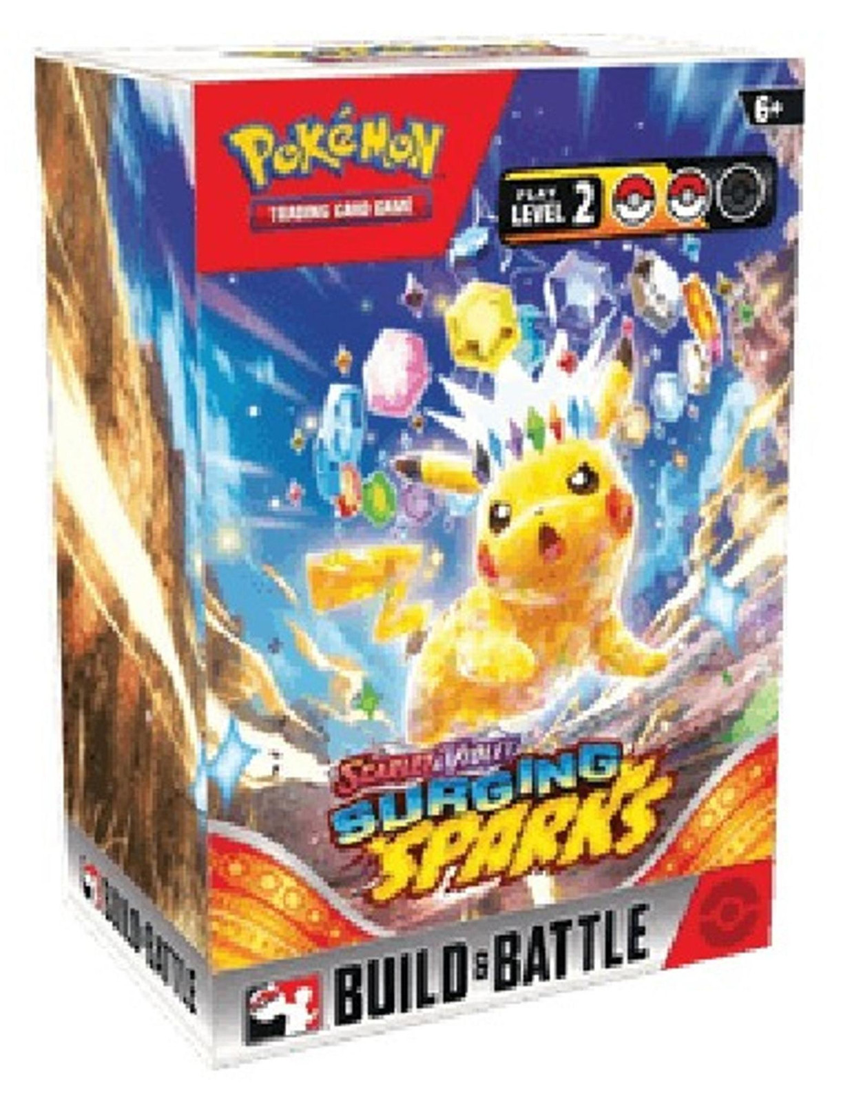 Pokemon Surging Sparks Build & Battle Box van The Pokemon Company
