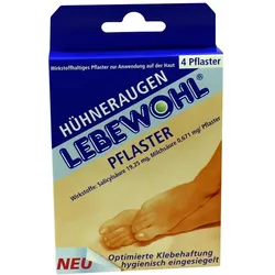 Lebewohl Hühneraugen Pflaster normal 4 St