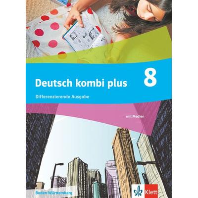Deutsch kombi plus 8. Differenzierende Ausgabe Baden-Württemberg, Set von , Klett Schulbuchverlag, 978-3-12-314514-8
