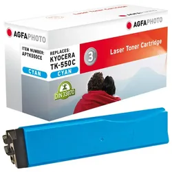 Agfaphoto, Toner, kompatibel mit  TK-550c (C)