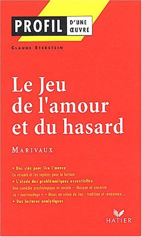 Claude Eterstein - Le jeu de l'amour et du hasard, Marivaux - Preis vom 05.10.2026 03:47:11 h
