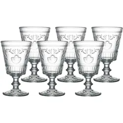6x La Rochère Weinkelch Versailles 400 ml 16,5cm, Weingläser, Transparent