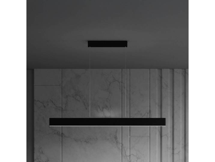 Maytoni Hängelampe Step, schwarz, für Wohn- / Esszimmer, Metall, Modern