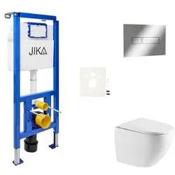 SAT Wand-WC-Set für Trockenbau/Vorwandmontage SIKOJSTOR67CR