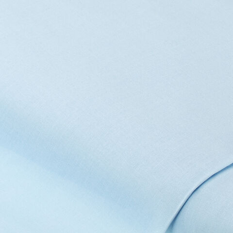 Baumwollstoff Uni "Dana", himmelblau
