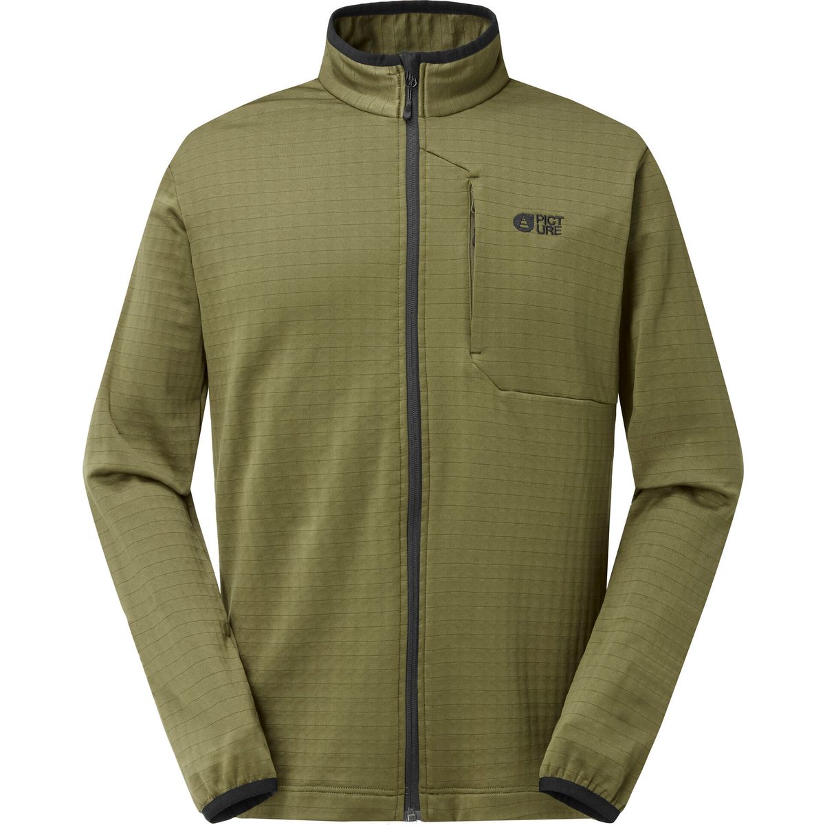 Picture Bake Grid Full Zip Jacket (A) XL SMT0186ATobaccoXL