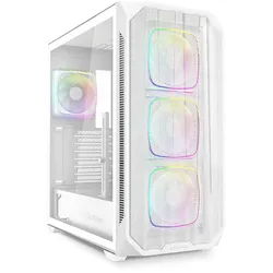 Sharkoon PC Gehäuse AK5M RGB White ATX weiß