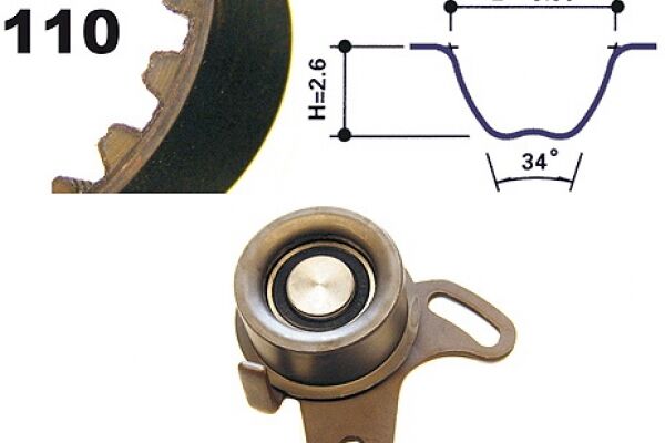 Mapco Zahnriemensatz 73538 Für Hyundai