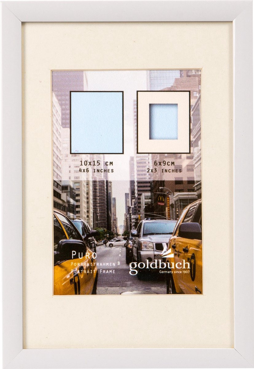 Goldbuch Fotolijst Puro Wit 10x15 cm (15x20 cm)