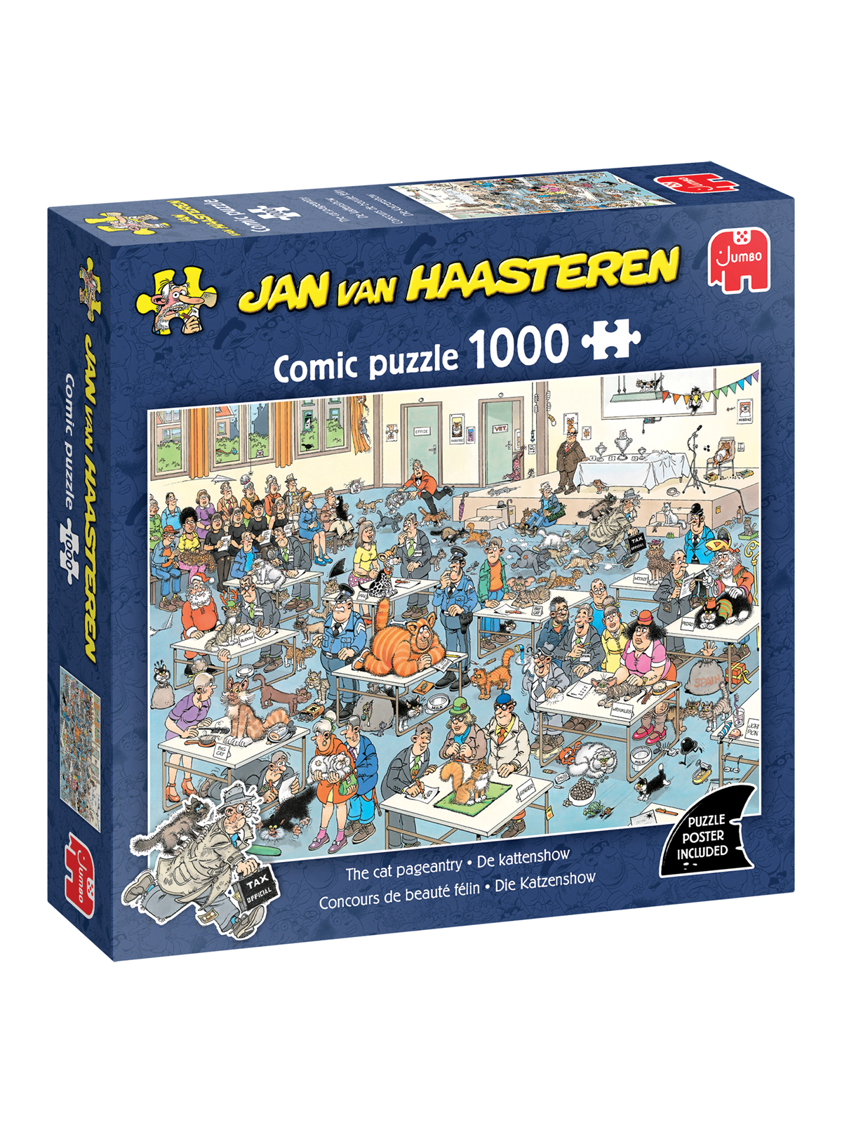 Jan van Haasteren The cat pageantry (1000)
