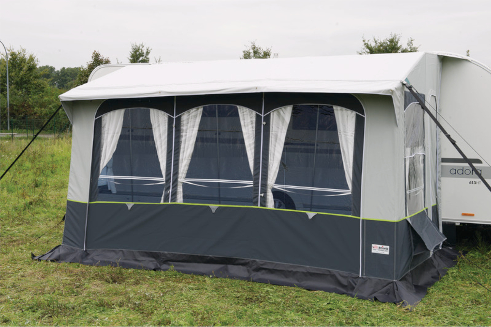 Ganzjahresvorzelt Casa Royal 2 390 Outdoor Vorzelt Wohnwagen, Winterfestes Dach