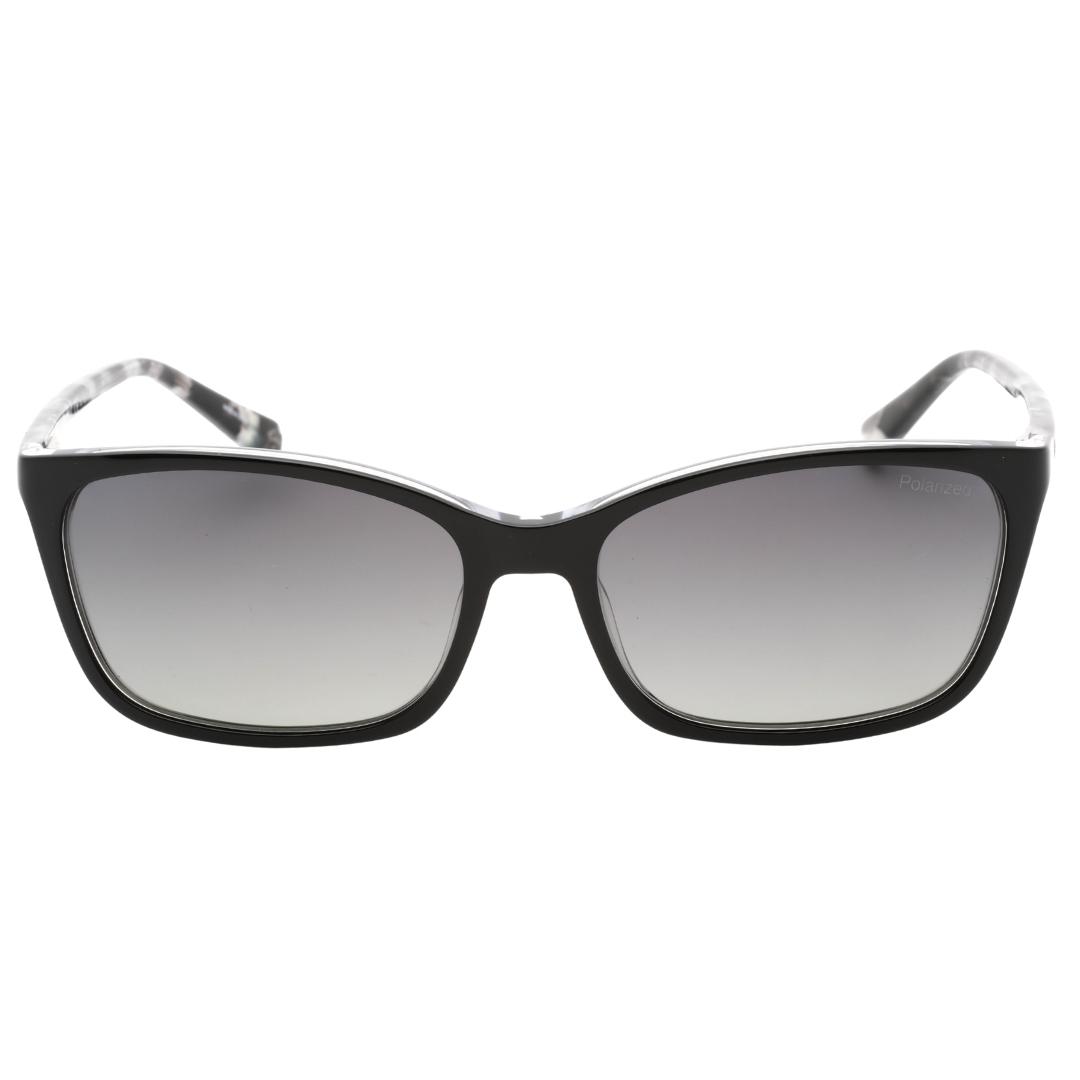 Banana Republic grijze SF gepolariseerde lens zwarte CRY-stijl zonnebril