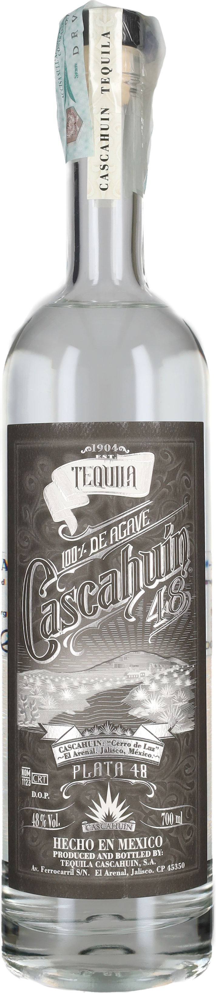 Cascahuin Tequila Plata