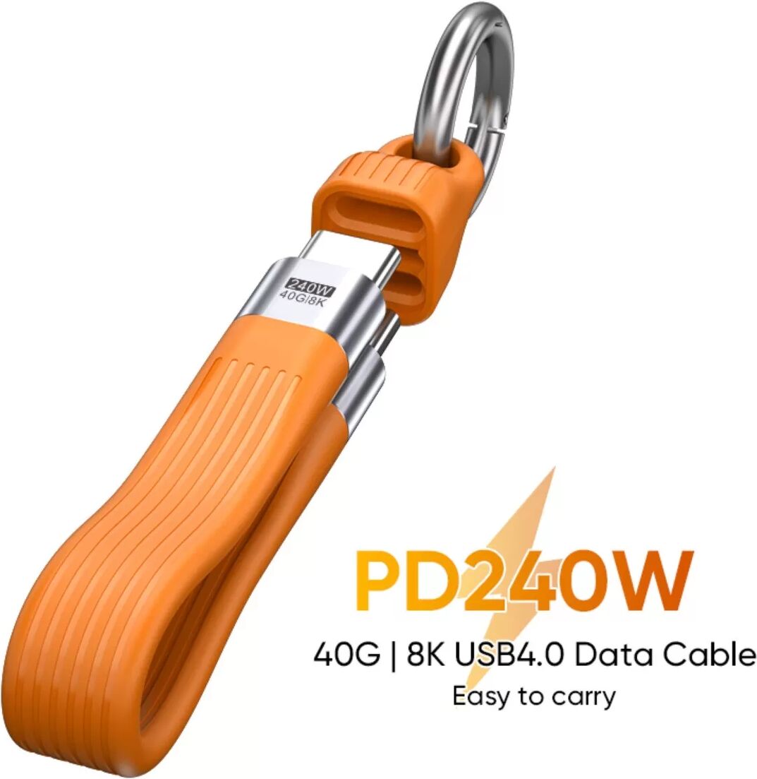 INF Type-C zu Type-C PD 240W 8K Kabel: Stromversorgung & High-Speed-Datenübertragung