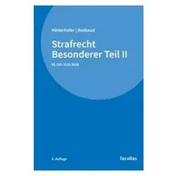 Strafrecht Besonderer Teil II, Fachbücher von Hubert Hinterhofer, Christian Rosbaud