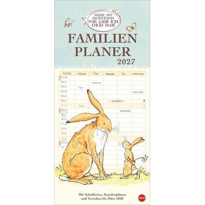 Weißt du eigentlich, wie lieb ich dich hab? Familienplaner 2027