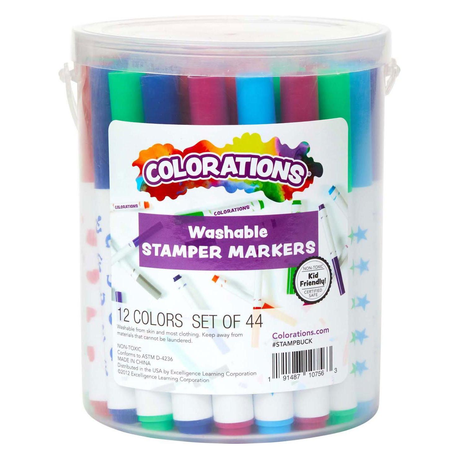 Colorations - Abwaschbare Stempelmarker, 44 Stück. (44x) (64724314)