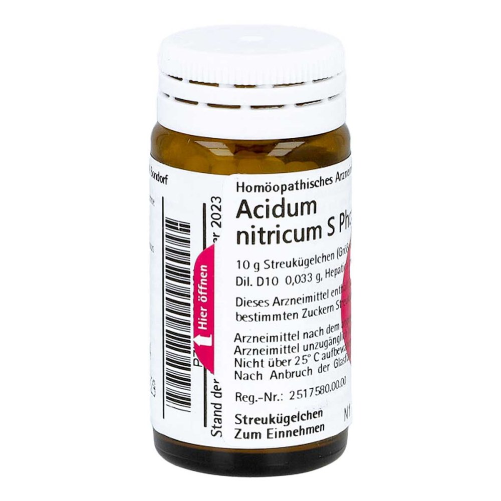 PHöNIX LABORATORIUM GmbH Acidum Nitricum S Phcp Globuli 00359451