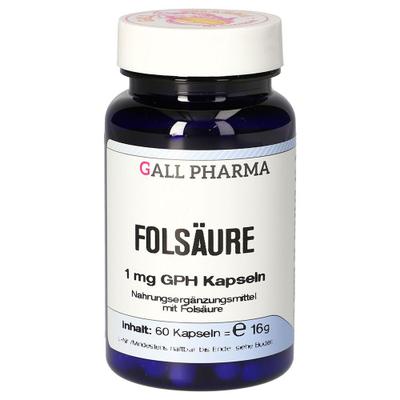 Folsäure 1 mg GPH Kapseln 60 St