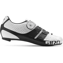 Giro, Damen, Veloschuhe, Damen Factress Techlace Road Radsportschuhe-Rennrad, Mehrfarbig (White/Black 000), 37.5 EU (38), Mehrfarbig