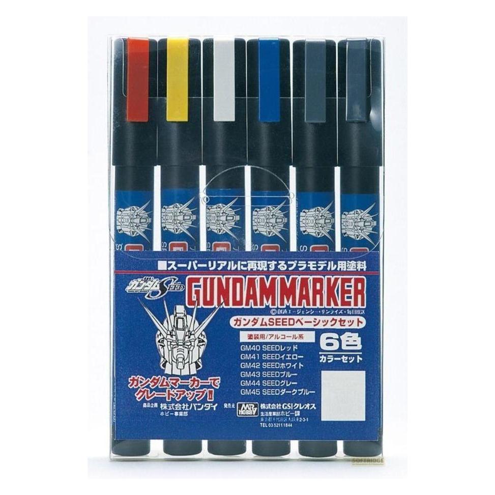 Bandai GUNDAM - Gundam Marker GMS-109 Gundam Seed Set (GMS-109)
