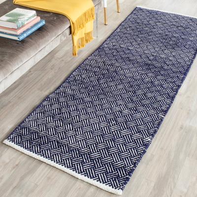 SAFAVIEH Handmade Boston Tilla Coastal Cotton Rug