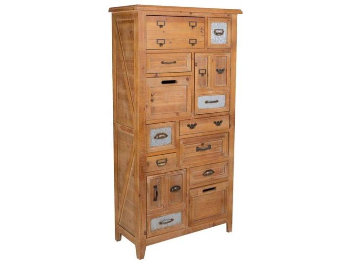 Semainier en bois 80x37x155h cm