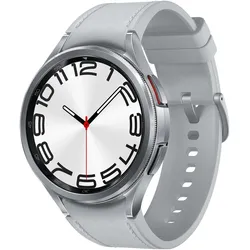 Samsung Galaxy Watch6 Classic (47 mm, Edelstahl, Silber, ohne SIM), Smartwatch