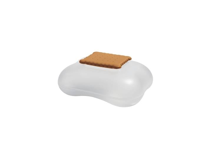 Alessi - Boîte hermétique - Blanc - Résine thermoplastique - Designer Stefano Giovannoni