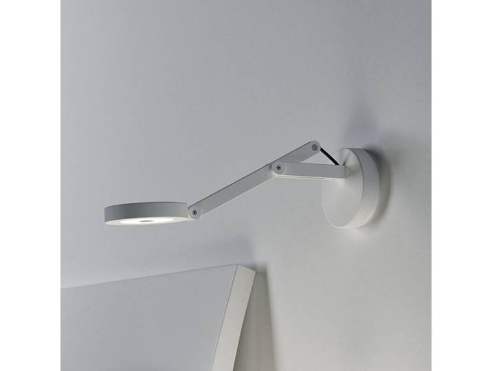 String W0 Wandleuchte DTW Matt White/Black - Rotaliana String W0 DTW - Wohnzimmer - Design - Metall - Einflammig