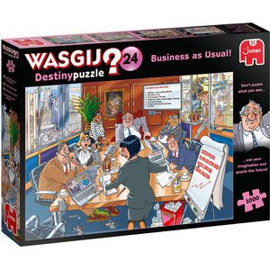 Jumbo Puzzle Wasgij Destiny - Business as Usual, 1000 Teile, ab 12 Jahre