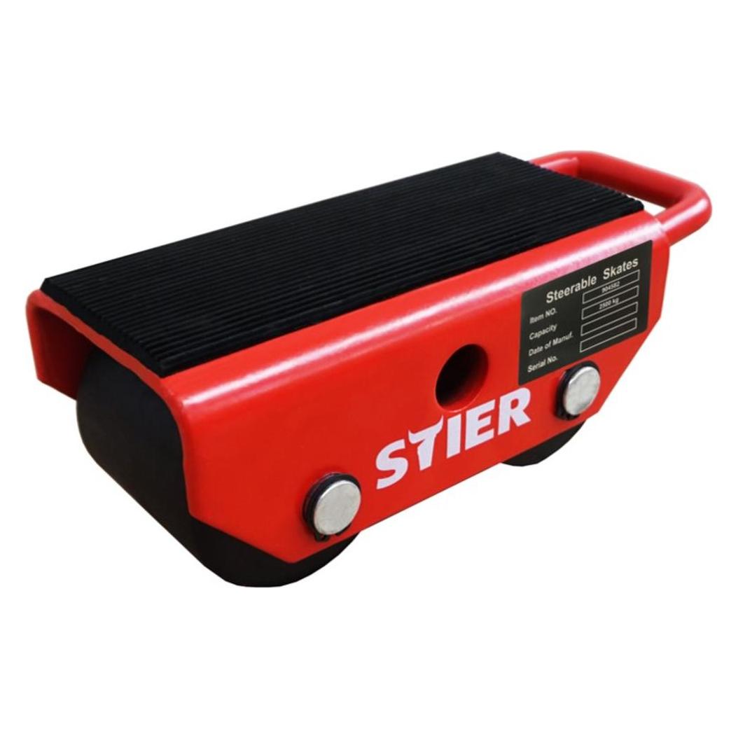 Stier Fahrwerk mit 2 Nylon-Rollen, Tragkraft 2500 kg (85248981)