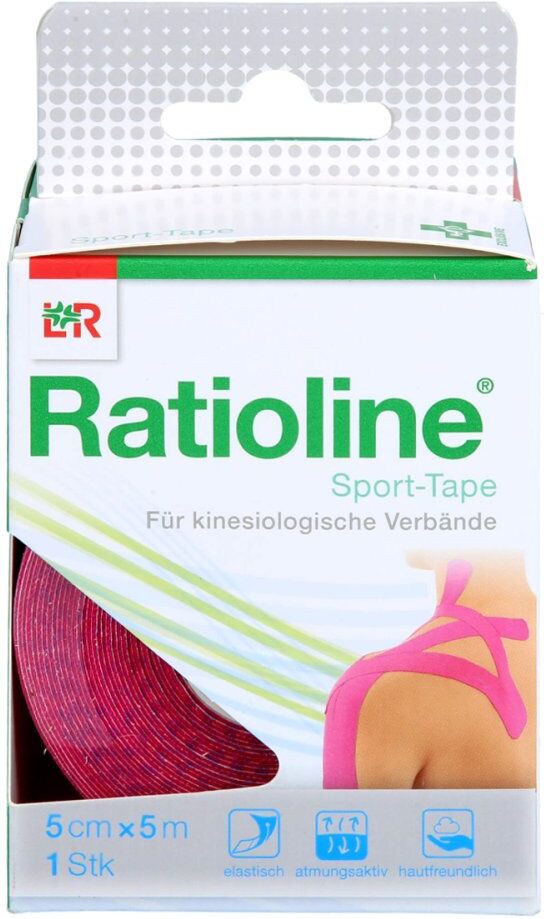 Ratioline Sport-tape 5 Cmx5 M Pink