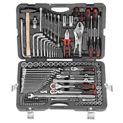 FORCE Werkzeugset 41421 Werkzeugsatz,Steckschlüsselsatz,Werkzeug Set,Werkzeug Kit