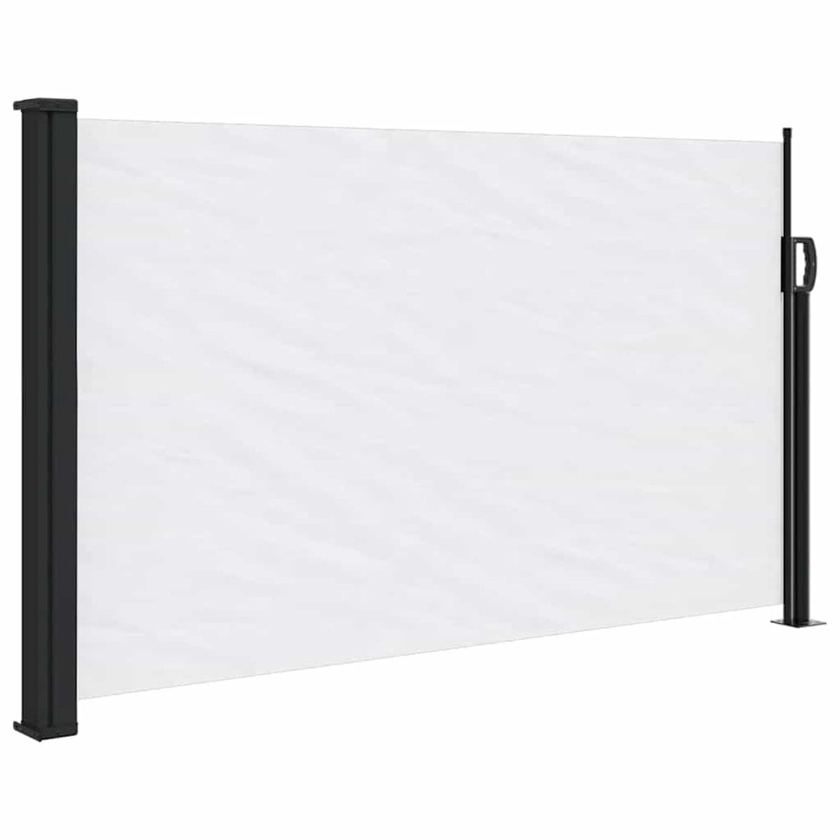vidaXL Windscherm uittrekbaar wit 117 x 300 cm