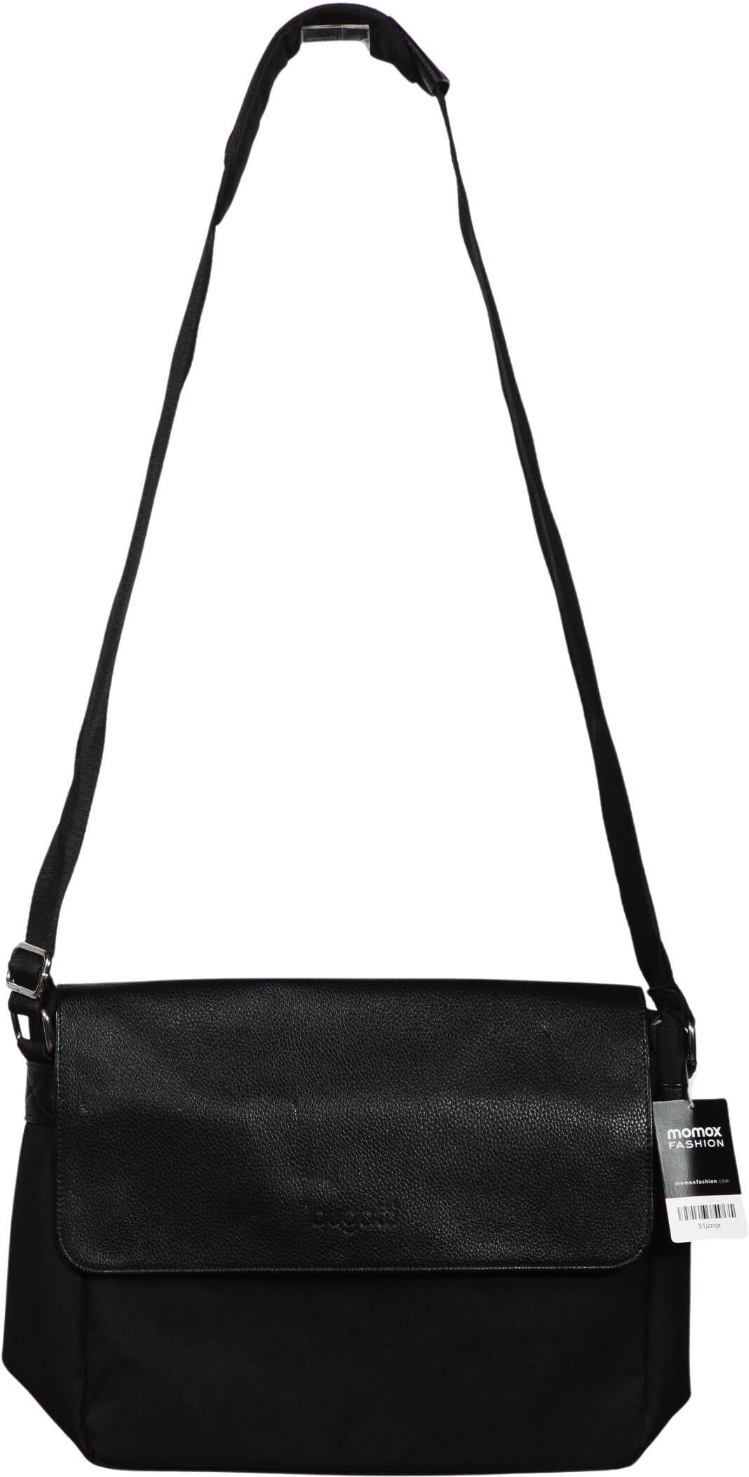 Bugatti Herren Tasche, Schwarz, Kunstleder / Synthetik - Second Hand