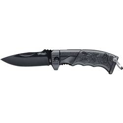 Walther Outdoormesser Micro PPQ 5.0769 mit Schlüsselring Schwarz