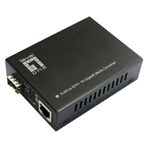 LevelOne Konverter GVT-2051 10GBit> to SFP+ sw (GVT-2051)