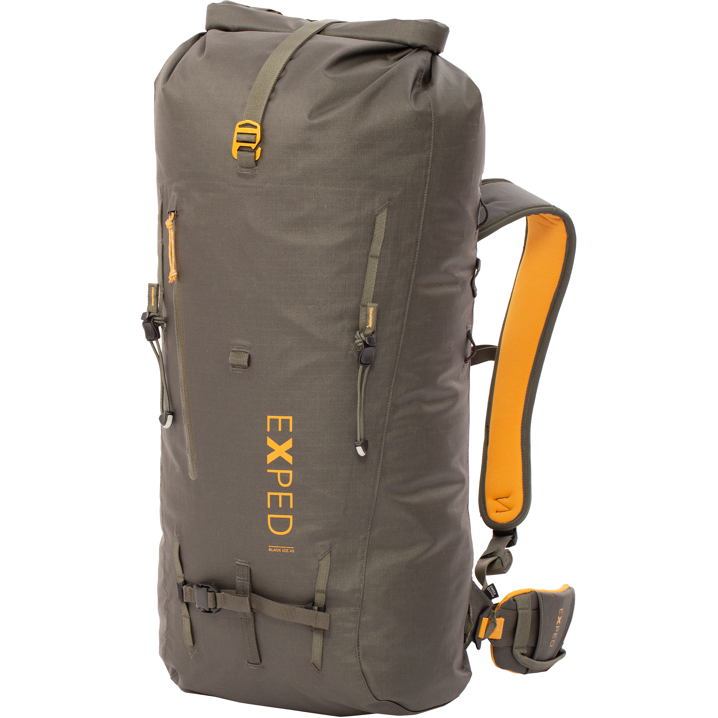 Exped Black Ice 45 Kletterrucksäcke oliv Größe 45L | L Alpinklettern | Klettersteig | Bergsteigen | Hochtour