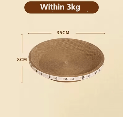 Inspire Curations ScratchNests Corrugated Cat Scratcher Lounge wihtin 3kg B