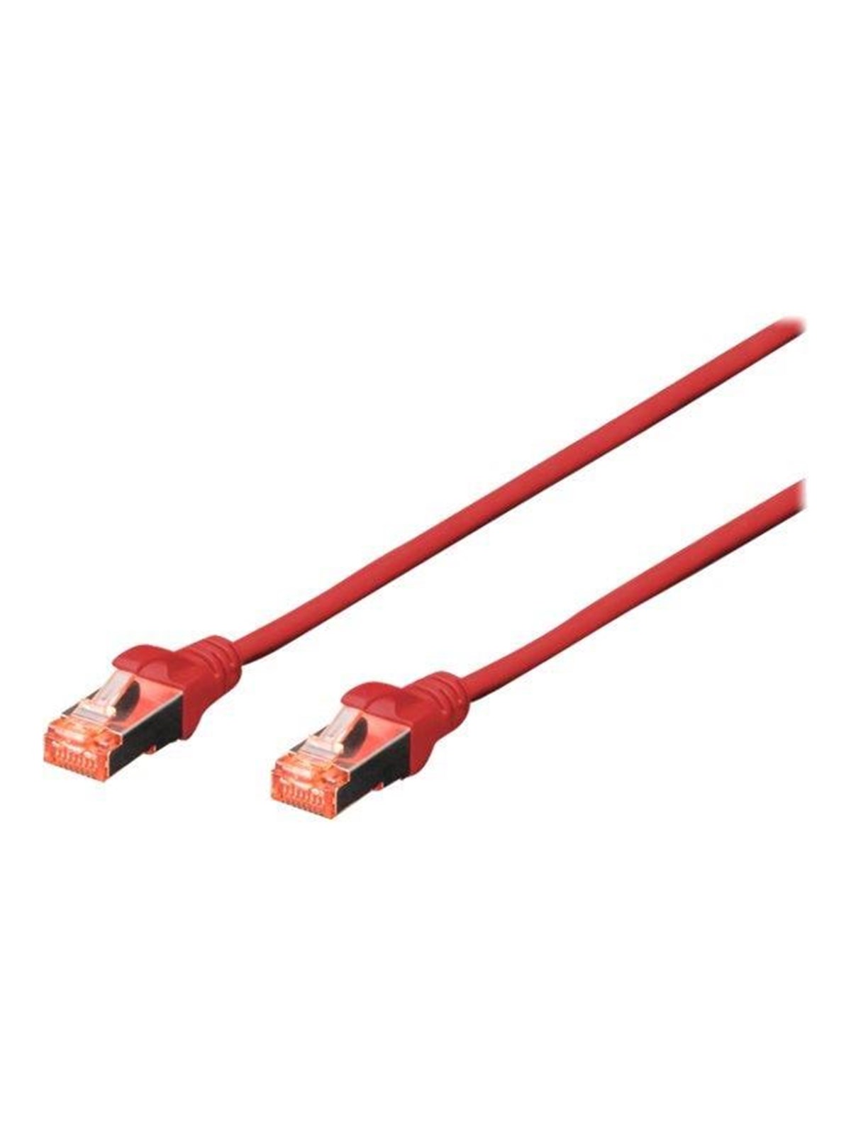 DIGITUS Professional patch cable - 1 m - red - Rot - 1m
