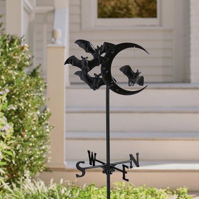 Bats Cast Metal Weathervane - Grandin Road