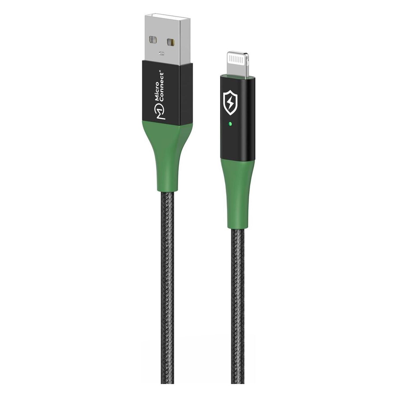 MicroConnect Smart Charge MFI USB-A to (1 m, USB 2.0) (MC-SMART USB A-L)