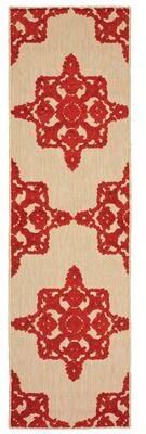 Style Haven Cara Mixed Pile Intricate Medallion Indoor/ Outdoor Area Rug